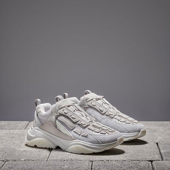 AMIRI Bone Runner Sneakers Gray Sz 12 $895 main image 6